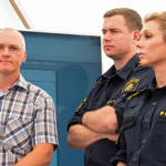 Robert Kronstrand, Niklas Lindroth och Linda Staaf.