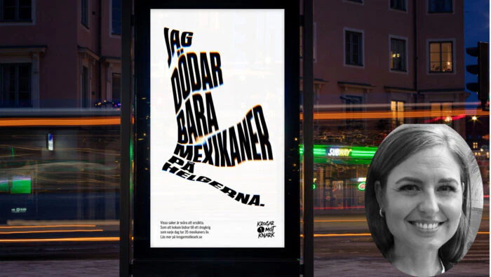 Johanna Gripoenberg, STAD. Foto: Krogar mot knark & Drugnews.