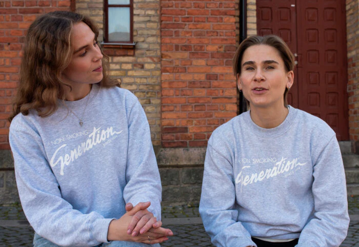 Freja Falkenberg och Karin Wenger