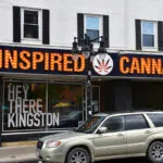 Inspired Cannabis shop in Kingston, Ontario, Canada