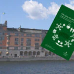 Rosenbad som bakgrund till utredningens framsida