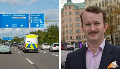 Tysk trafik och Jakob Sidenvall