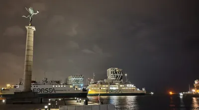 kvällsvy Helsingborg